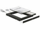 DeLock DVD-Schacht Adapter für 2.5"-HDD/SSD, Zubehörtyp: HDD/SSD