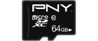 PNY microSDXC-Karte Performance Plus 64 GB