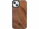 Woodcessories Back Cover Bumper MagSafe iPhone 14 Walnuss, Fallsicher