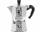 Bialetti Espressokocher Moka Express Anniversary 3 Tassen, Silber