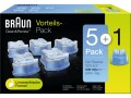 Braun Reinigungskartusche CCR 6 Stück, Verpackungseinheit: 6