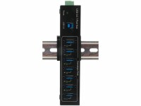 EXSYS USB-Hub EX-11227HMVS, Stromversorgung: Netzteil, Anzahl