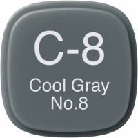 COPIC Marker Classic 2007584 C-8 - Cool Grey No.8