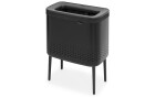 Brabantia Wäschesammler BO Schwarz, 60 l, Detailfarbe: Schwarz