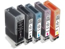 Generic Ink Tinte Canon PGI-5 Multipack Black/Cyan/Magenta/Yellow