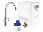 GROHE Küchenarmatur Blue Professional C-Auslauf Set Chrome