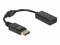 Bild 0 DeLock Adapter Passiv DisplayPort - HDMI, Kabeltyp: Adapter