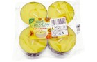balthasar Outdoor Teelichter Citronella Maxi 4 Stück, Gelb