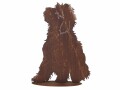 Ambiance Dekofigur Hund auf Platte, sitzend, Eigenschaften: Keine