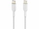 BELKIN USB-Ladekabel Braided Boost Charge USB C - USB