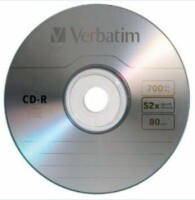 Verbatim CD-R Spindle 80MIN/700MB 43437 52x 10 Pcs, Kein
