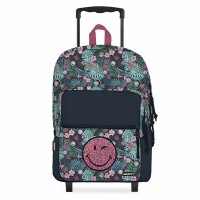 ROOST Rucksack Smiley WD Tropical 506955 navy blue/allover