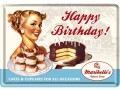 Nostalgic Art Postkarte Happy Birthday 14 x 10 cm, Papierformat