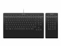 3DConnexion Pro - Keyboard and numeric pad set - USB - QWERTZ - Swiss