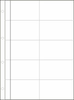 BIELLA Visitenkarten-Zeigetasche A4 47841203U transparent
