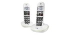 Doro Schnurlostelefon PhoneEasy 110 Duo Weiss, Touchscreen