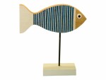 Dekomat AG Aufsteller Fisch mit Streifen 20 x 8.5 cm