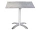 Acamp Tisch Acaplan HPL, 80 x 80 cm, Grau