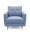 Bild 1 Sessel MANDY blau