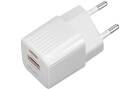 4smarts USB-Wandladegerät VoltPlug Duos Mini DP 20 W Weiss