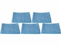 Edi Baur Mikrofaser-Reinigungstuch Universal 5 Stück, Blau
