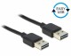 DeLock Easy-USB2.0 Kabel, A-A, (M-M), 1m, Typ