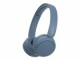 Sony Wireless Over-Ear-Kopfhörer WH-CH520 Blau, Detailfarbe