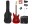 MAX E-Gitarre GigKit Quilted Style Rot, Gitarrenkoffer / Gigbag: Gigbag, Hals: Linde, Tonabnehmerbestückung: HH, Gitarrensteg: Tremolo, Leistung AMP: 0 W, Set: Ja