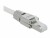 Bild 2 DeLock Stecker RJ45 Cat.6A 1 Stück, Grau, geschirmt, werkzeugfrei