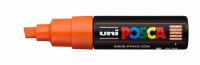 UNI-BALL  Posca Marker 8mm PC-8K ORANGE orange, Keilspitze, Kein