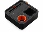 CouchConsole Aufbewahrungsbox Orange/Schwarz, Materialtyp: Kunststoff