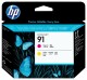 HP Inc. HP Druckkopf Nr. 91 (C9461A) Magenta/Yellow, Druckleistung