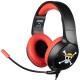 KONIX - One Piece Universal Gaming Headset - black/red