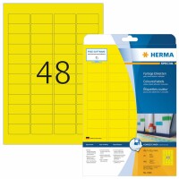 HERMA     HERMA Universal-Etiketten 45x21mm 4366 gelb 960 St./20