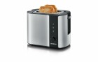 Severin Toaster Automatik AT 2589 Silber, Detailfarbe: Silber