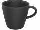 Villeroy & Boch Kaffeetasse Manufacture Rock 150 ml, 6 Stück, Schwarz