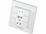 Homematic IP Smart Home Funk-Wandsender 6-fach, Detailfarbe: Weiss