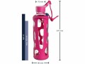 Leonardo Trinkflasche Bambini Flamingo 500 ml, Rot, Material