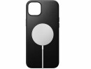Nomad Back Cover Modern Leather iPhone 15 Plus Schwarz