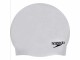 Speedo Badekappe Plain Moulded Silicone Cap, Farbe: Silber