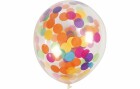Creativ Company Luftballon Konfetti Mehrfarbig, Packungsgrösse: 4 Stück