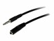 StarTech.com - 2m 3.5mm 4 Position TRRS Headset Extension Cable - M/F - audio Extension Cable for iPhone (MUHSMF2M)