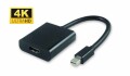 MicroConnect - Videokonverter - DisplayPort - HDMI - Schwarz