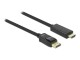 DeLock Kabel DisplayPort - HDMI, 5 m, Kabeltyp: Anschlusskabel