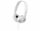 Sony On-Ear-Kopfhörer ZX310 Weiss, Detailfarbe: Weiss