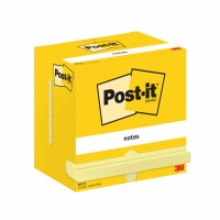 POST-IT Block 76x127mm 655 CY Gelb 12x100 Blatt, Kein