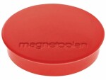 Magnetoplan Haftmagnet Discofix Ø 3 cm Rot, 10 Stück
