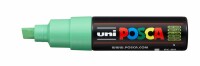 UNI-BALL  Posca Marker 8mm PC8K L.GREEN hellgrün, Keilspitze, Kein
