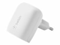 BELKIN USB-Wandladegerät Boost Charge 20W-USB-C, Ladeport