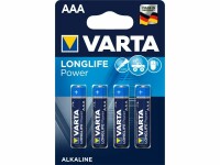 Varta Batterie Longlife Power AAA 4 Stück, Batterietyp: AAA